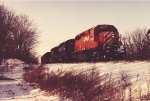 Coal empties cruise east